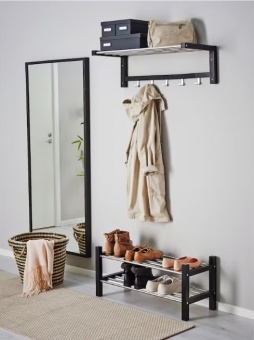 Мебель для прихожей Обувница "Порядок" реплика IKEA Черный