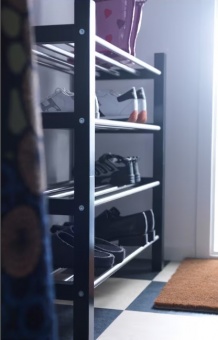 Мебель для прихожей Обувница "Порядок" реплика IKEA Черный