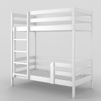 Кровать двухъярусная Кровать двухъярусная SWEETNESS 1600*800 Белая